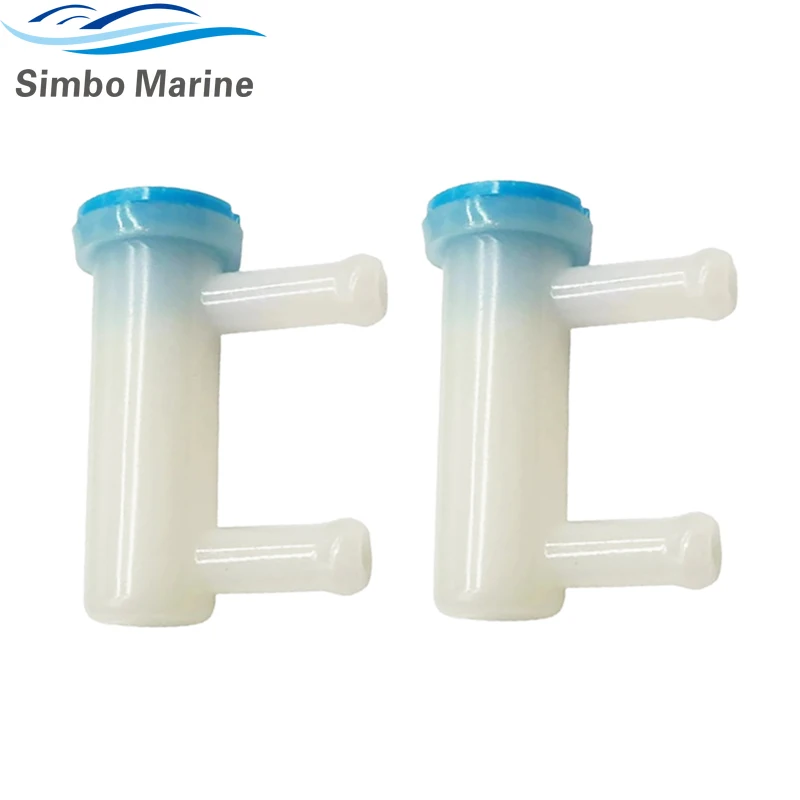 2 Pcs 69J-24501-00 Fuel Filter Replacement Fits for Yamaha Outboard 150HP 200HP 225HP 250HP 4 Stroke Engines 69J-24501-10