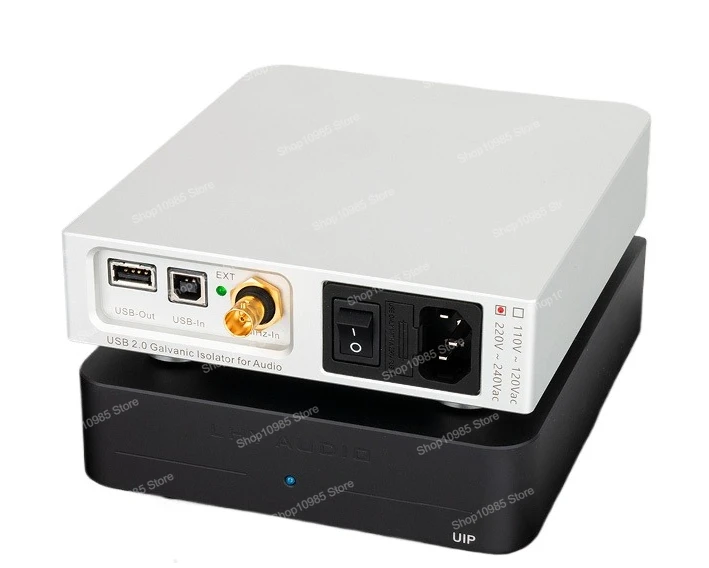

PCHIFI Fever Audio USB-изолятор очистки ADuM4165 Высокоскоростной кварцевый генератор 480M OCXO Вход часов