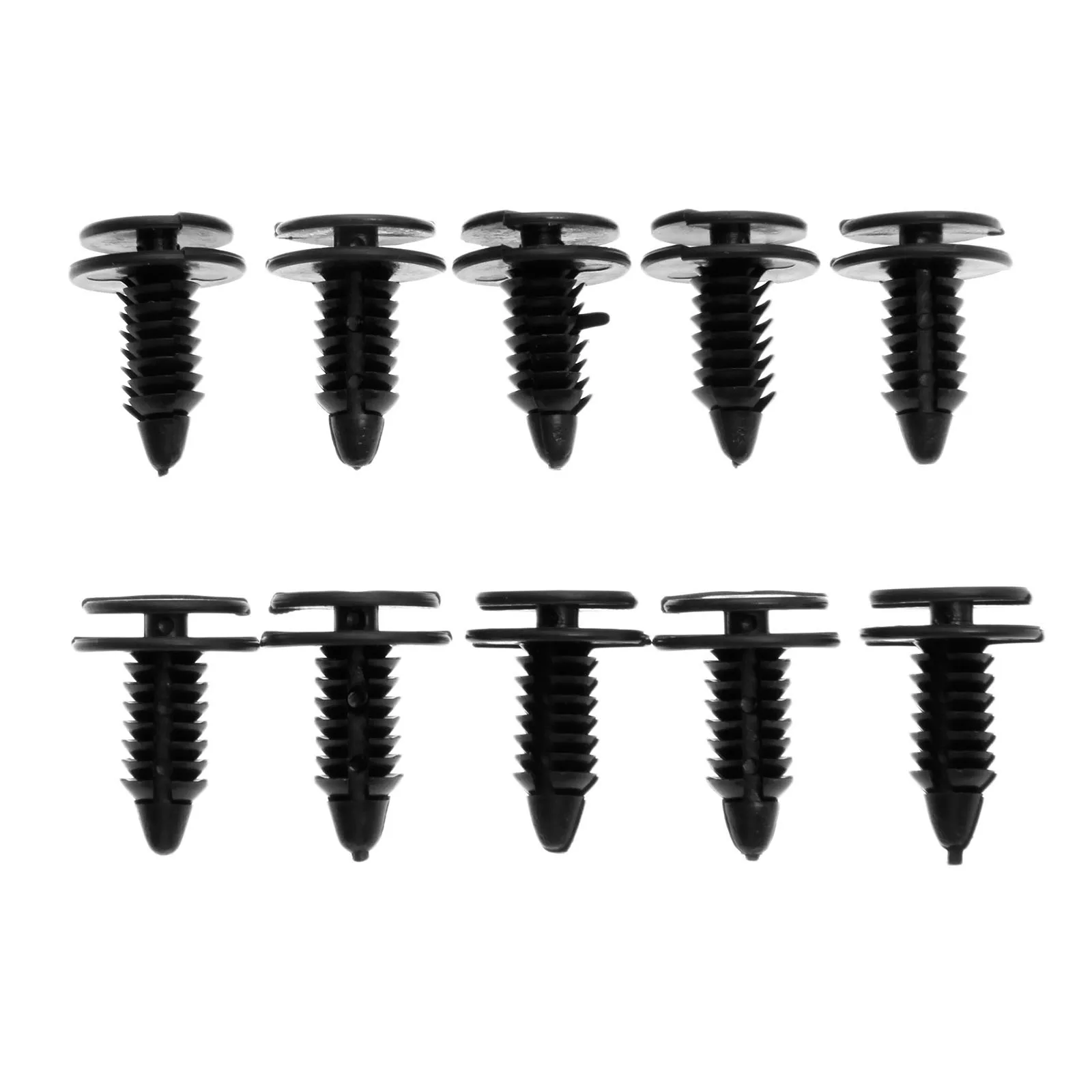 100Pcs Car Door Trim Panel Clips Plastic Trim Panel Rivets Retainer Fasteners for Dodge Ram Pickup Chrysler 6503709 Auto Parts