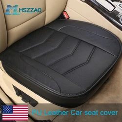 Funda protectora para asiento de coche, cojín de lujo para asiento individual, Sedan y SUV