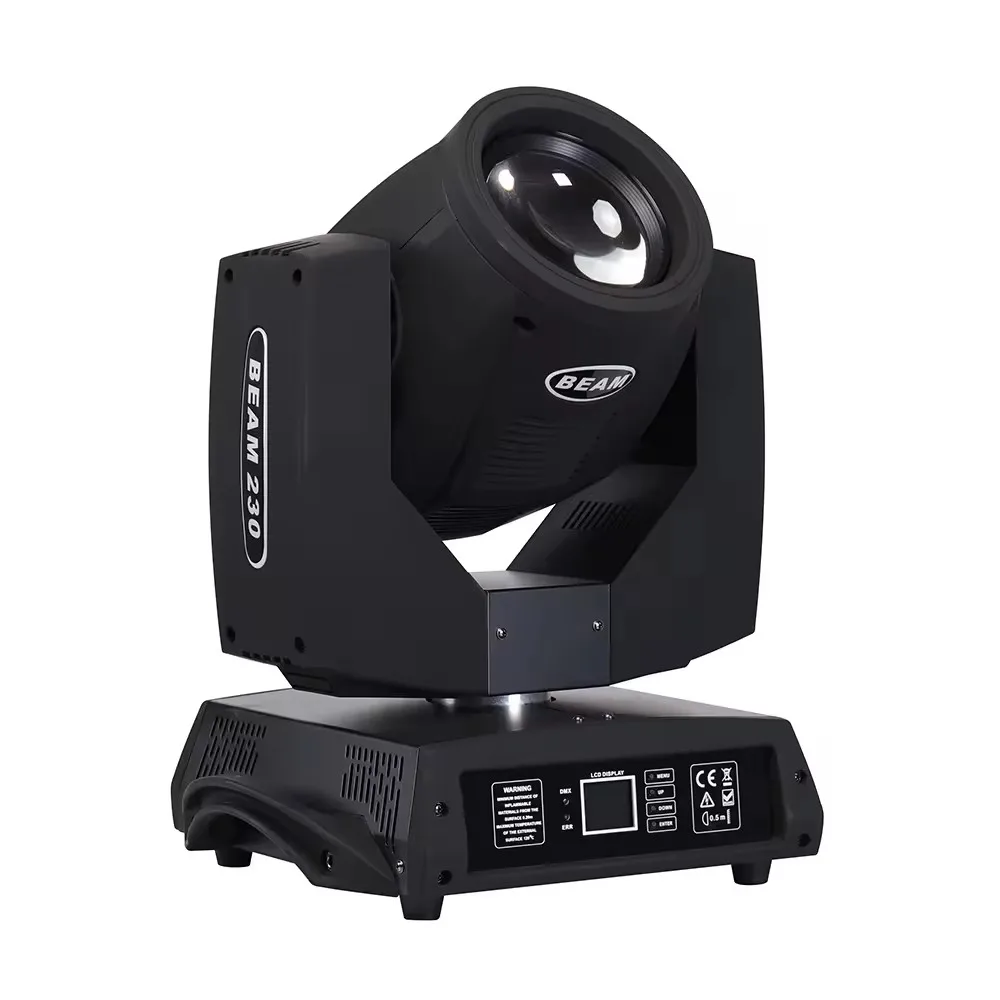 Jacmui 230W 7R High-Precision Moving Head Sharpy Beam Light 3-in-1 Stage Lighting DJ Sharpie Light for Events And Performances