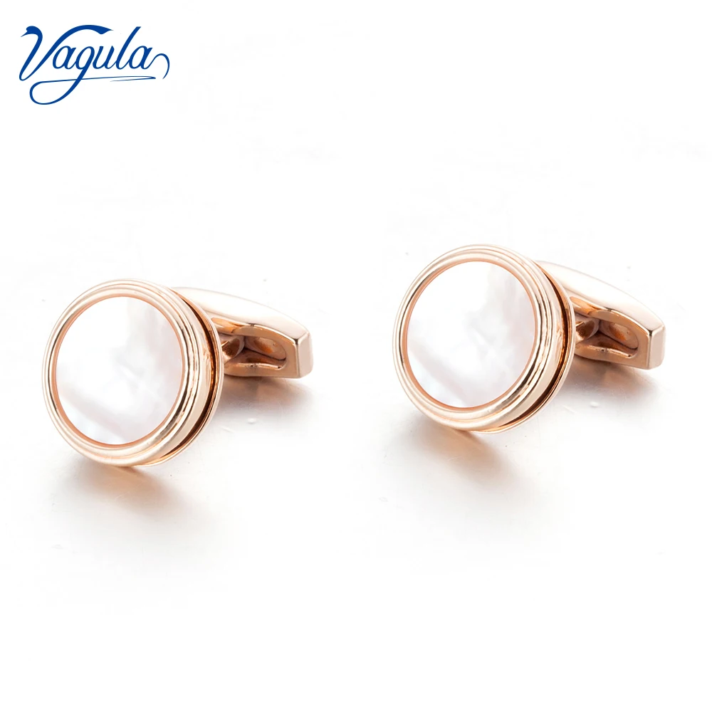 VAGULA Cufflinks Luxury gift Party Wedding Gift Suit Shirt Gemelos Spinki  Button AAA Quality Cuff links Men Jewelry  51926