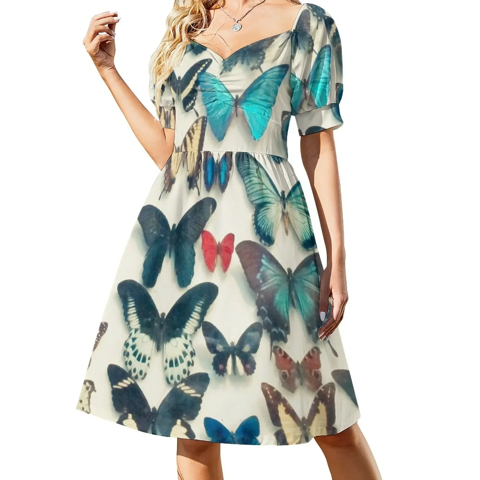 

Wings Short-Sleeved Dress dress summer summer women's dress 2025