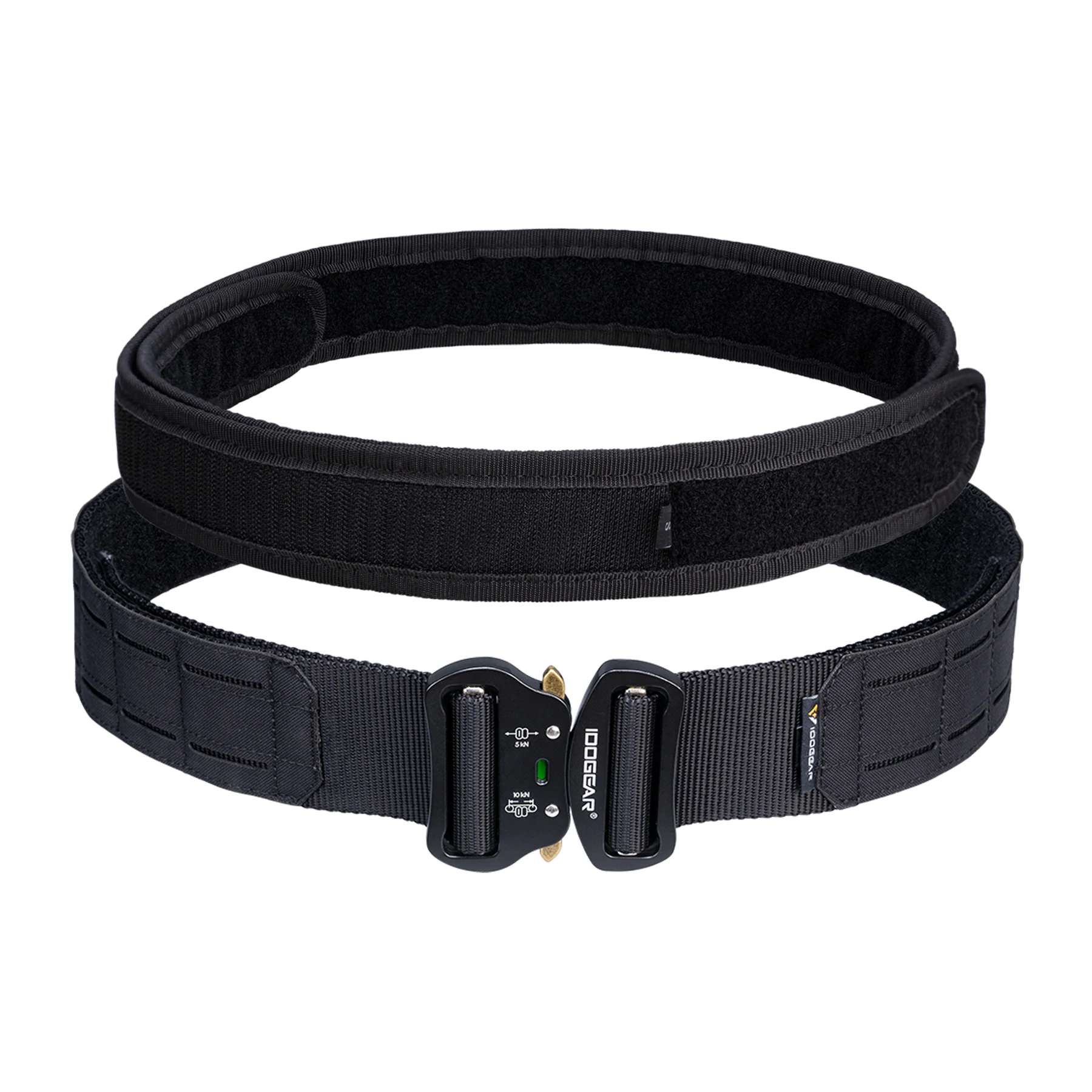 IDOGEAR Ceinture Tactique Molle 2 pouces avec ceinture intérieure de 1,75 pouces Boucle à libération rapide Ceinturon style coupé au laser - Sport & Plein air IDOGEAR Ceinture Tactique Molle 2 pouces avec ceinture intérieure de 1,75 pouces Boucle à libération rapide Ceinturon style coupé au laser - Sport & Plein air