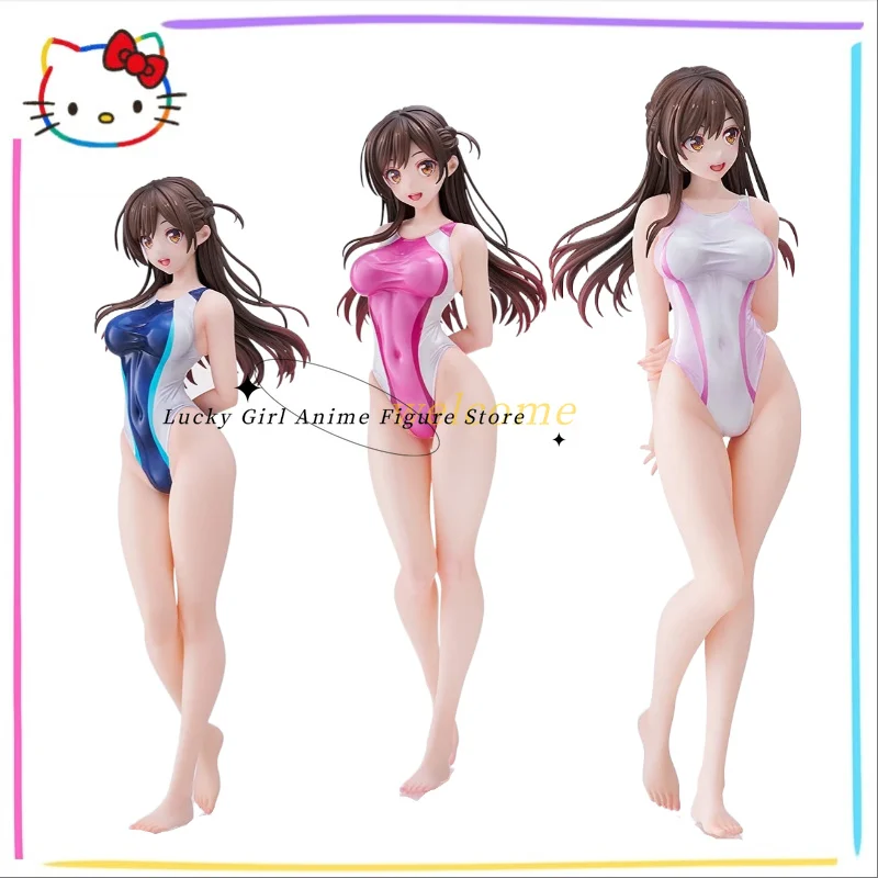 In Stock Original AMAKUNI Rent-A-Girlfriend Mizuhara Chizuru Swimsuit Ver 26CM Anime  Figures Toy Collection