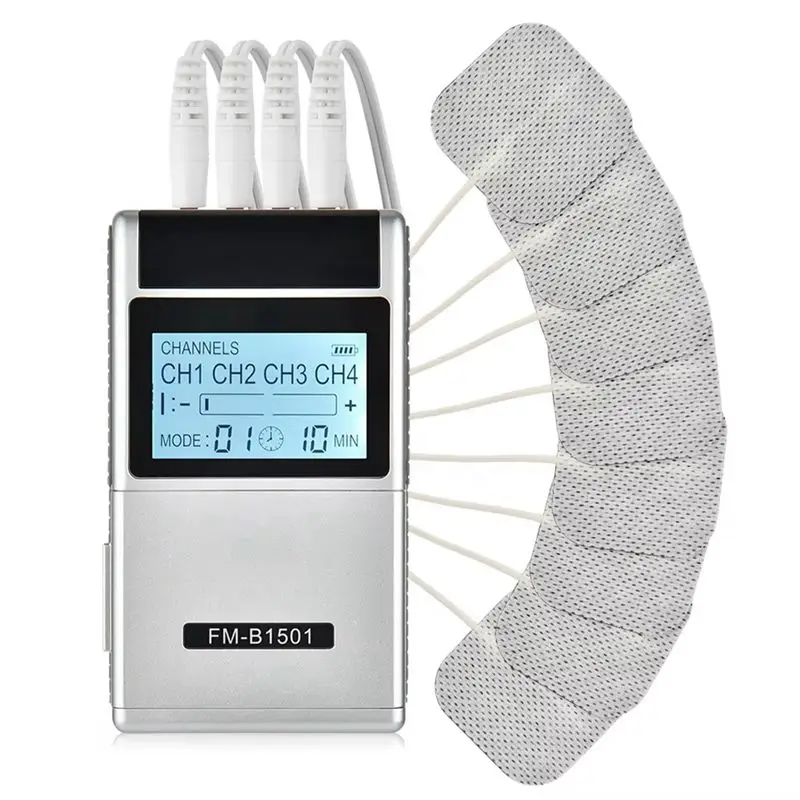 AB68 EMS Electric Muscle Stimulator 15 Modes TENS Physiotherapy Pulse Body Massager Machine Pain Relief Health Care Device