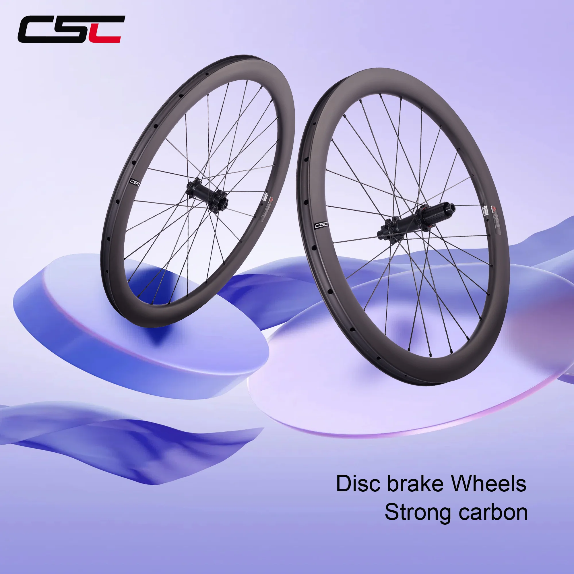 CSC カーボンホイール Csc-カーボン自転車ホイール,幅23mm,50mm,トラック用 - AliExpress