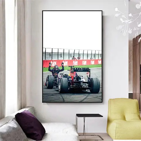 एफ1 फॉर्मूला 1 सेबस्टियन वेट्टेल पोस्टर कैनवास वॉल आर्ट होम डेकोर लीजेंडरी ड्राइवर रेस कार श्रद्धांजलि के सामने घुटने टेकते हुए 10 best sales सेबेस्टियन वेट्टेल - №5