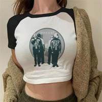 Twenty One Pilots top tees girl Punk women Pop Culture hip hop Digital Trendy shirt 2000s Digital 80s streetwear women hip hop