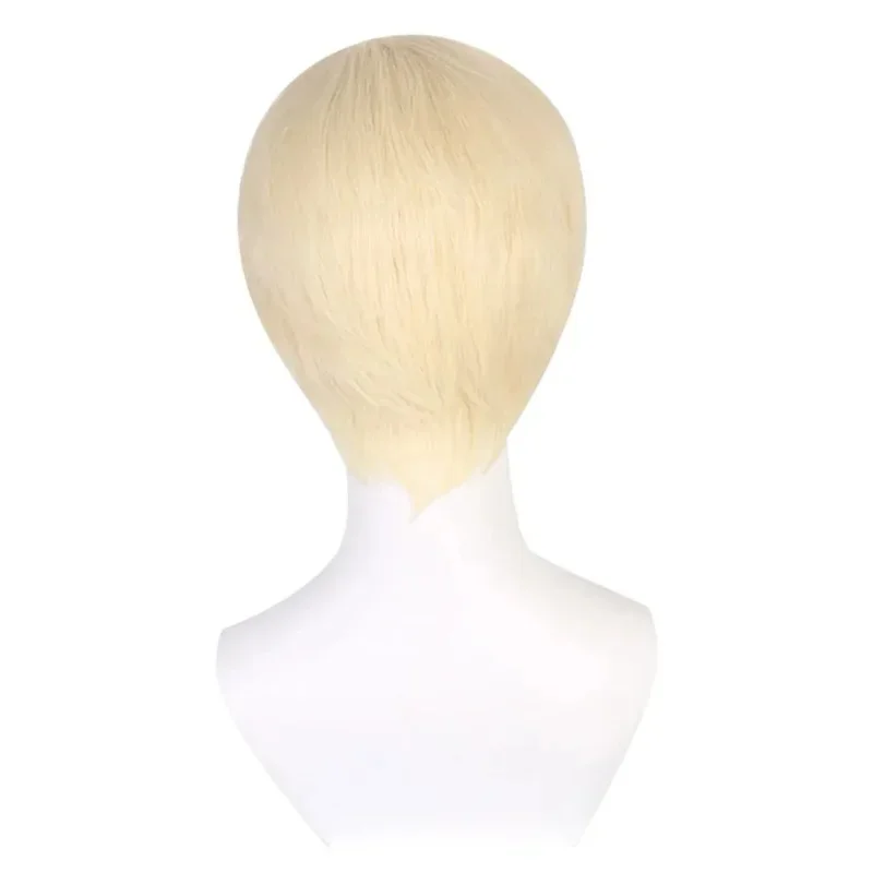 s;3,v'6.b/7Nuevo 2025 Pelucas de Cosplay de Ken para Hombre, Accesorios de Disfraces de Fantasía, Disfraz de Margot de la Película Barbie, Orejas Doradas, para Adultos y Niños 5;g7;j,9'b/