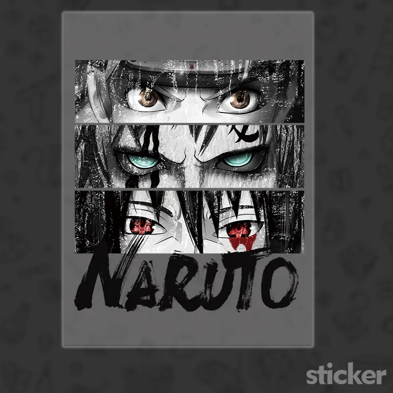 アニメコレクションナルトワンピース東京ゴースト UV 車のステッカー漫画反射ステッカー DIY 装飾防水ステッカー 1