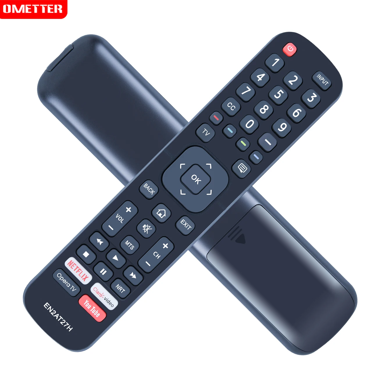 EN2AT27H Remote Control for Sharp 4K Ultra LED TV sub LC-32P5000U for Hisense VIDAA  40H5F 32H5F1 32H5E 32H5E1 32H5508 32H5020E