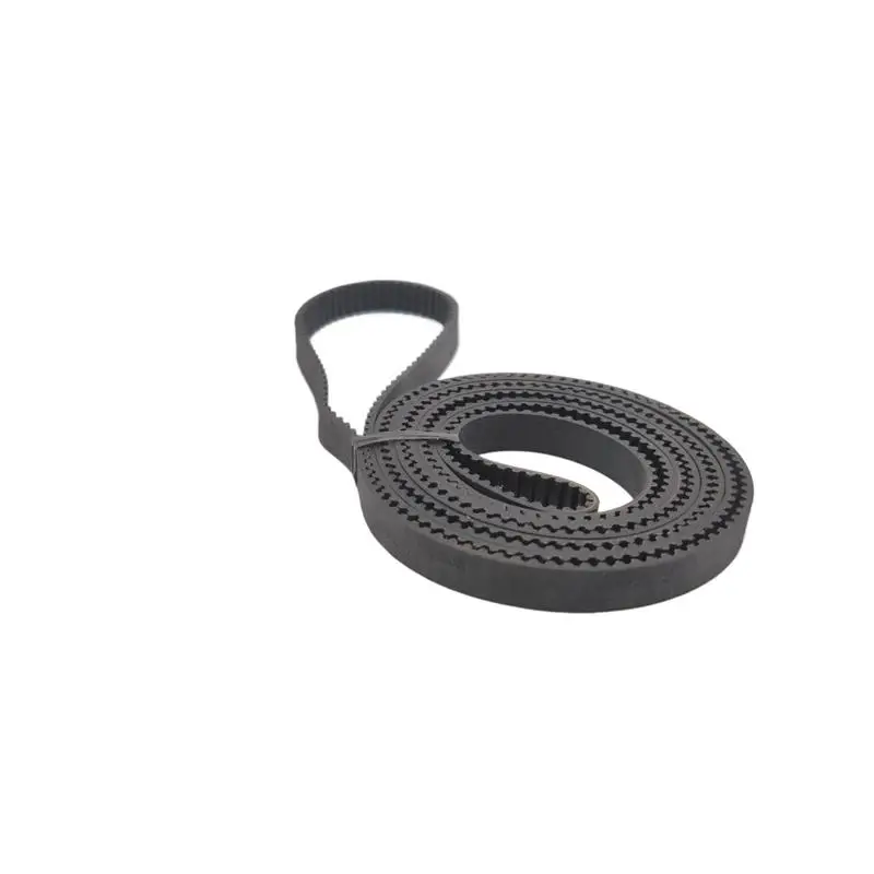 S2M 1166 Synchronous Belt S2M-30 Closed-loop Rubber Timing Belts Width 25mm 12mm 10mm STD Black Timing Belt Length 1166mm