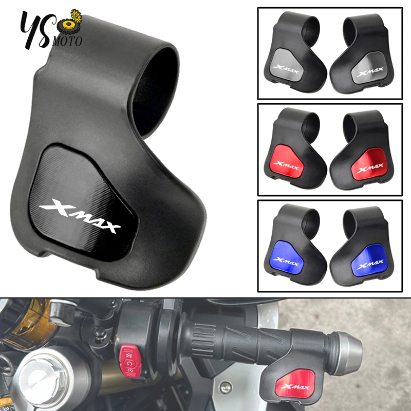 For YAMAHA XMAX 300 125 Xmax300 Xmax250 XMAX400 Xmax125 Motorcycle CNC Handle Control Grip Throttle Assistant Clip Labor Saver