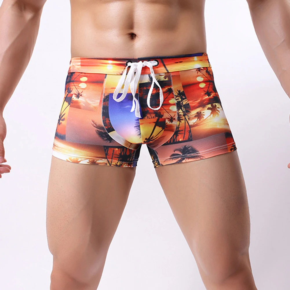 

Летняя пляжная поездка S XL Мужские плавки 95 Полиамид 5-спандекс Повседневная летняя одежда Удобные шорты для плавания для водных видов спорта