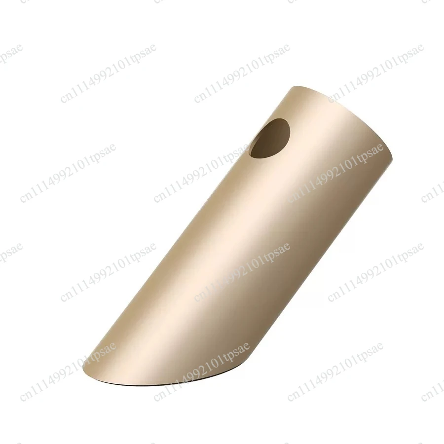 Creative Oblique Pen Holder Bucket Metal Office Desktop Storage Light Luxury High-end Ornament