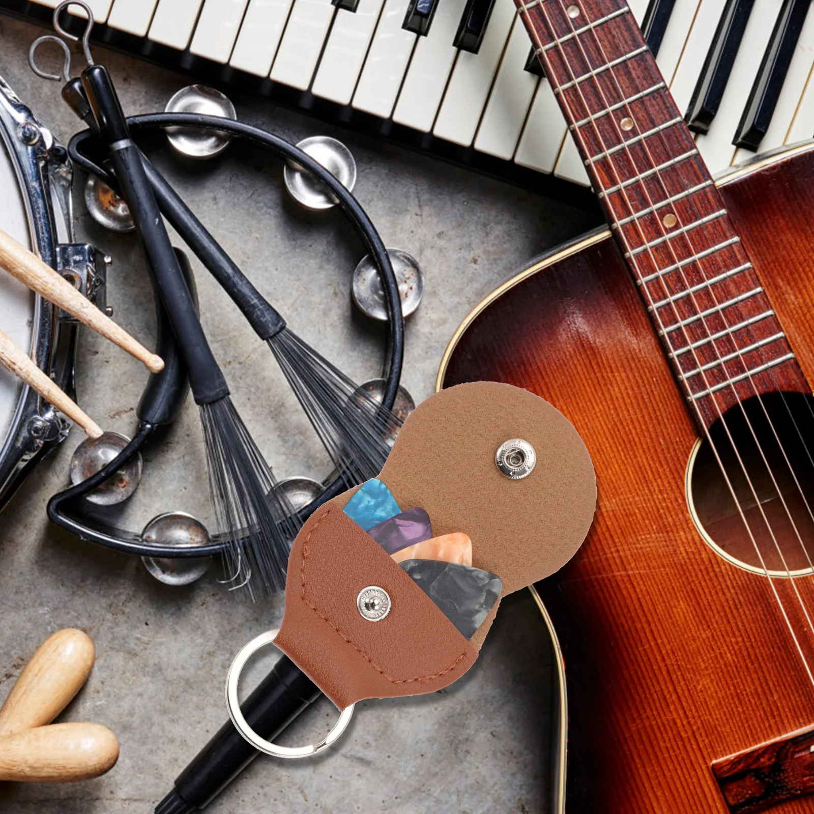 

Guitar Repair Tools Kit Professional Maintenance Accessories for Electric Bass Ukulele Acoustic Guitar Portable Storage Bag