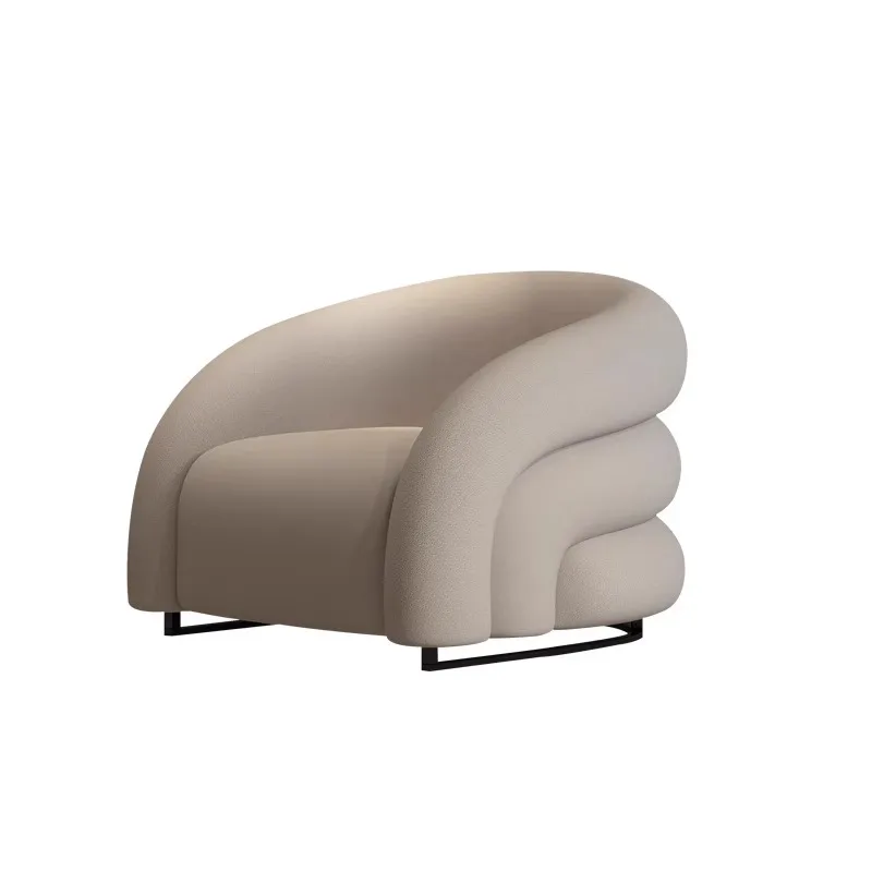

Light luxury lazy sofa chair, living room small apartment creative leisure reception, balcony bedroom single