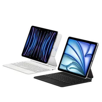 華為 Pogo Pin 妙控鍵盤,適用於 iPad Pro 11/12.9/13 吋 M4/M3/M2/Air 第五代/第四代/第六代/第七代,多點觸控智慧型保護套 8 最佳銷售 iPad Pro M2 - №8