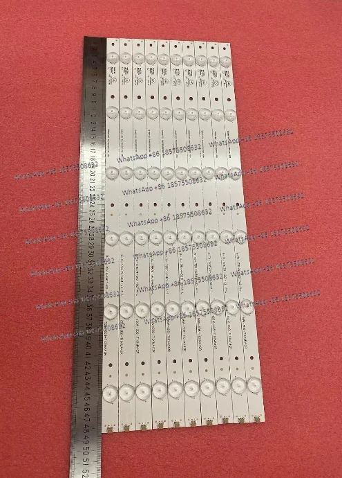 Tira de LED de 485mm y 6LED para Insignia 48H4C NS-48D420NA16 NS-48DD510NA17 LBM480P0601-Z-1S HD480DF-B32 RSAG7