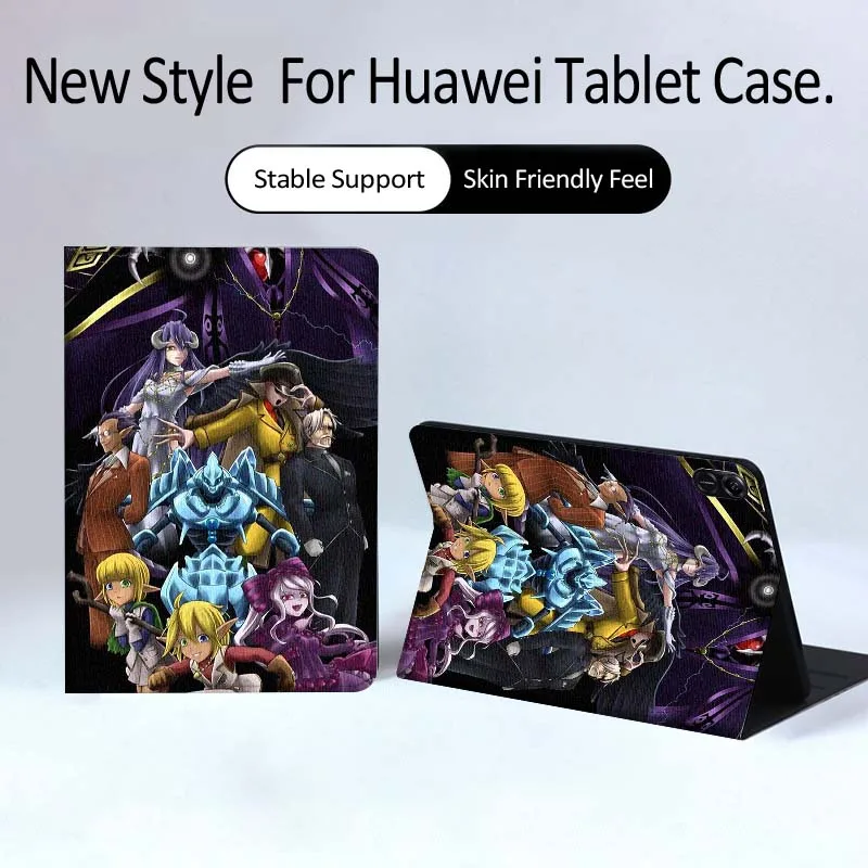 

O-Overlords Anime Cool For Huawei MatePad Pro Air 12 X Honor Pad 8 V8 9 13 GT GT2 3 12.6 13.3 Inch Tablet Case