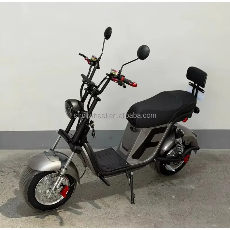 Adult Electric Motorcycle Electric Moto Bike Motorcycle 1000w Electric Motorcycle Citycoco 2 Wheel Handlebar Length 69CM