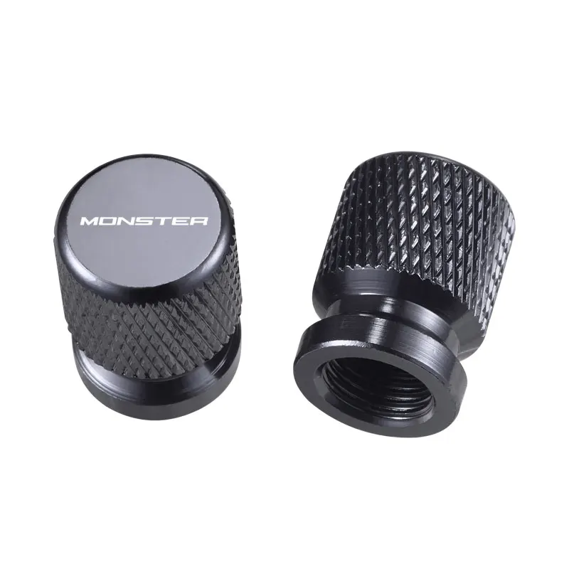 Untuk Ducati Monster 600 620 696 796 797 821 937 950 1200/S 1100 SP Aksesori Motor CNC Steker Penutup Tutup Katup Ban Roda