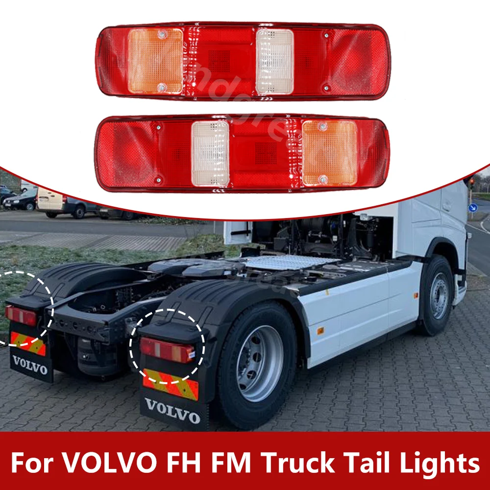 

European Truck Body Parts 24V For VOLVO FH FM LH 20565103 RH 20565106 Trailer Truck Tail Lamp Rear Light 21063895 21063875