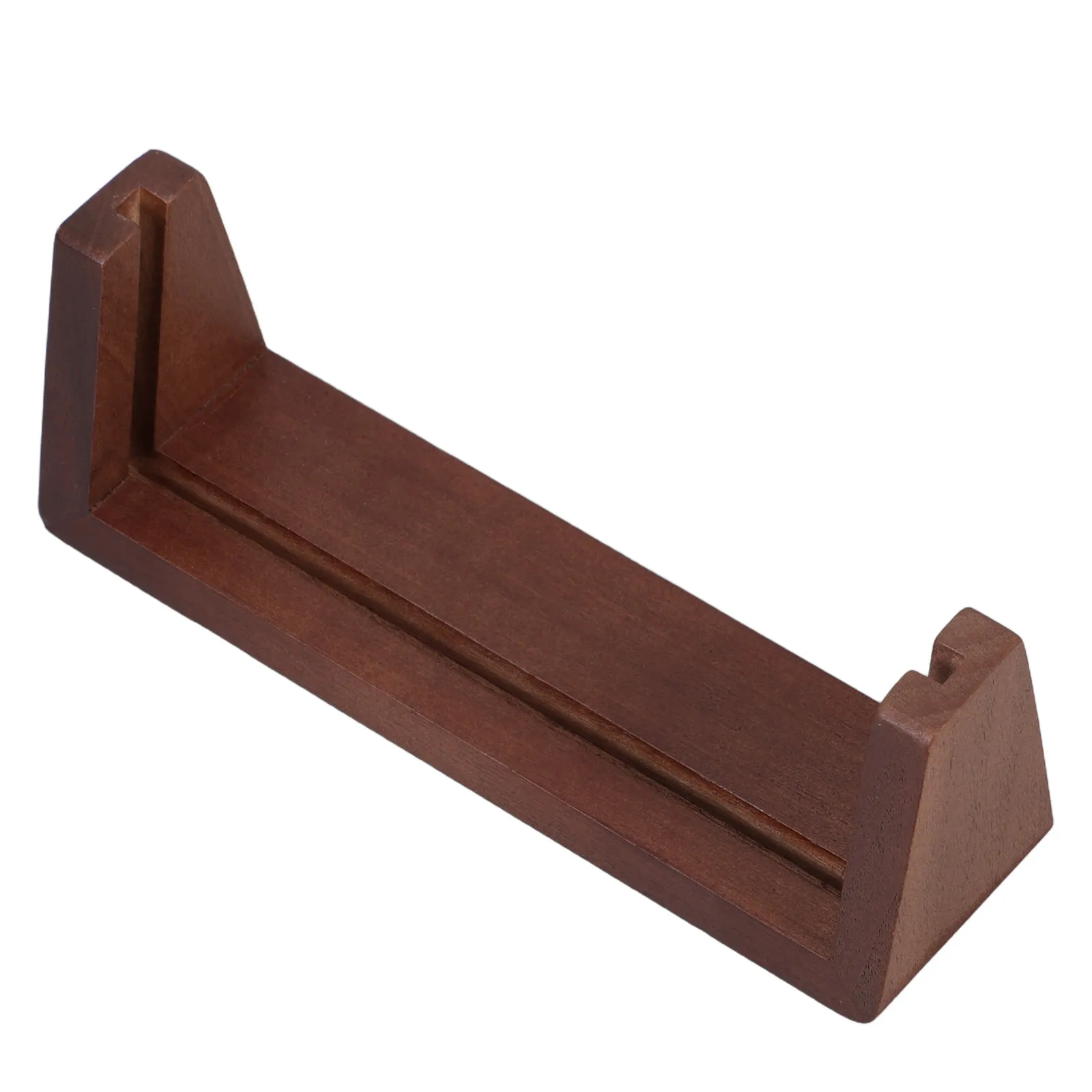 Holder Card Display Office Halloween Christmas New Year Desk Card Holder Card Display Stand Desk Calendar Stand Wooden