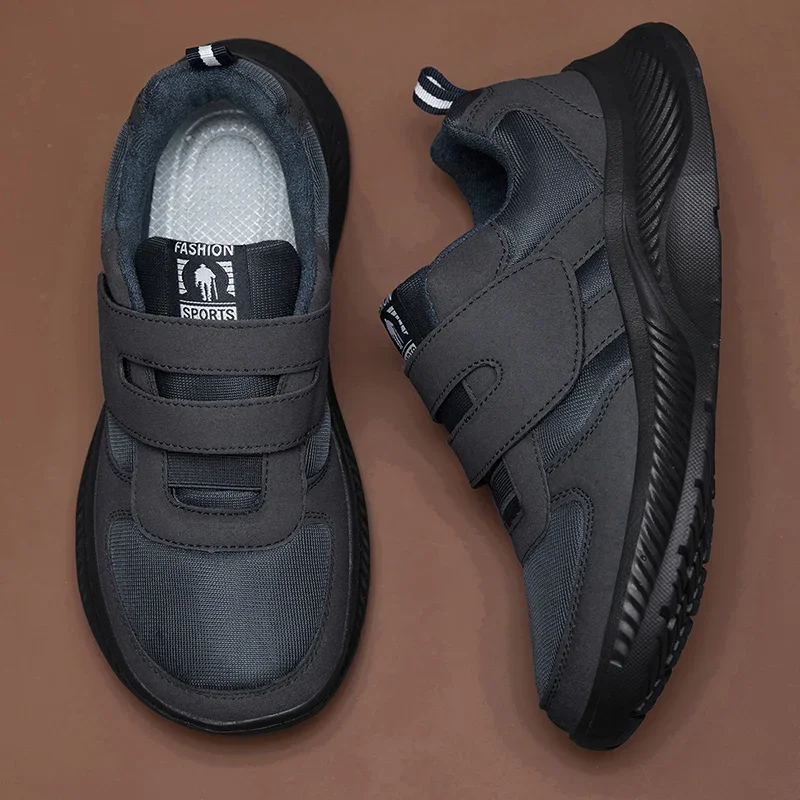 Autumn and Winter Widened Plus Size Elderly Shoes Mother's Shoes Middle-aged and Elderly Walking Shoes Men's Shoes Casual Shoes