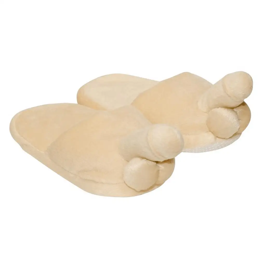 Divertente Unisex adulto peluche pantofola regalo novità Sexy scarpe basse da interno antiscivolo pantofole pelose invernali per donna uomo