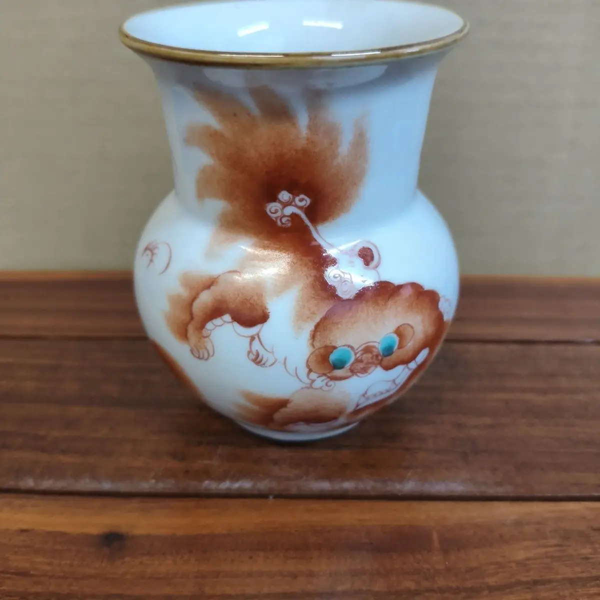 Vintage Old Hand Painted Pink Porcelain Taishi Shaobao Zhadou Decorative Storage Jar Home Table Decoration