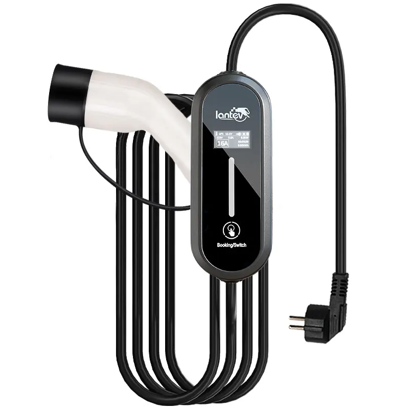 IANTEV MT10 PLUS Electric Car Charger TYPE 2 3.5KW EV Charging Cable TYPE 1 EV Charger Station Wallbox EVSE