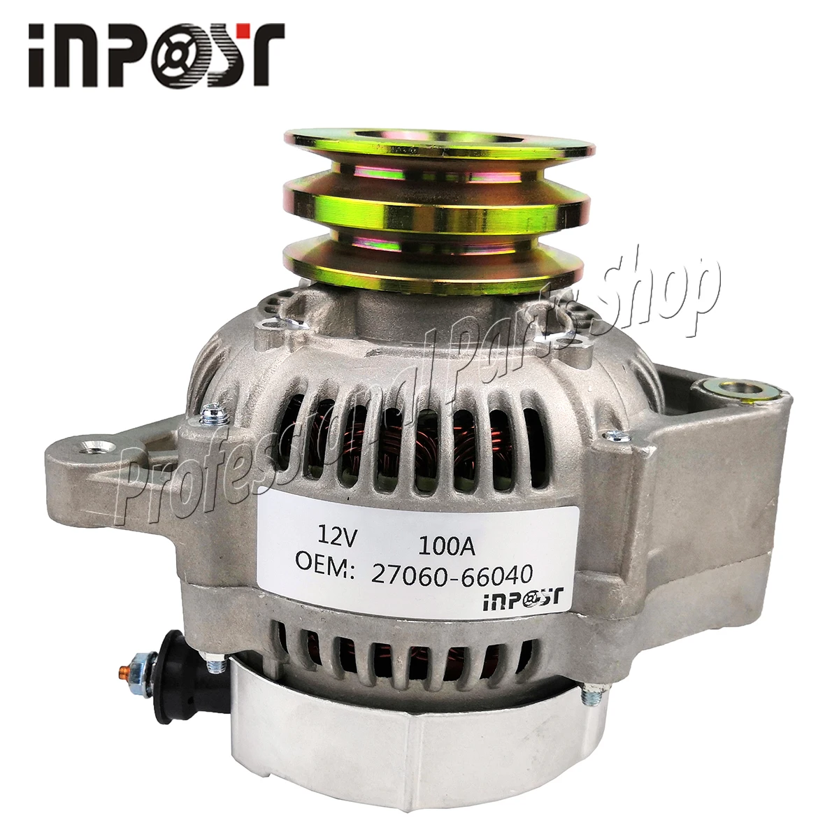 12V 27060-66040 Alternator for Toyota Landcruiser 1FZFE 27060-66040 1012117000