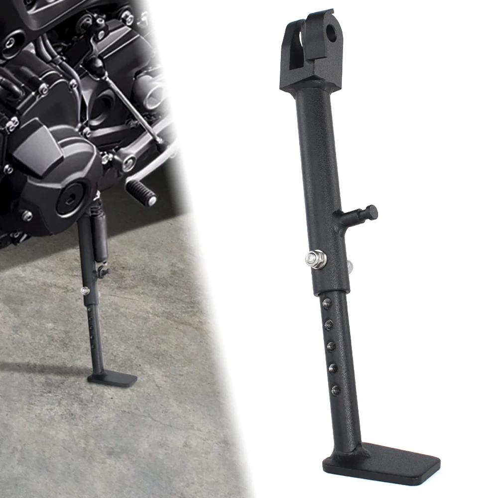 

Motorcycle Adjustable Side Stand Steel Kickstand FZ09 2014-2017 XSR900 2016-2021 FJ09 MT09 TRACER 900 TRACER 900 GT For Yamaha