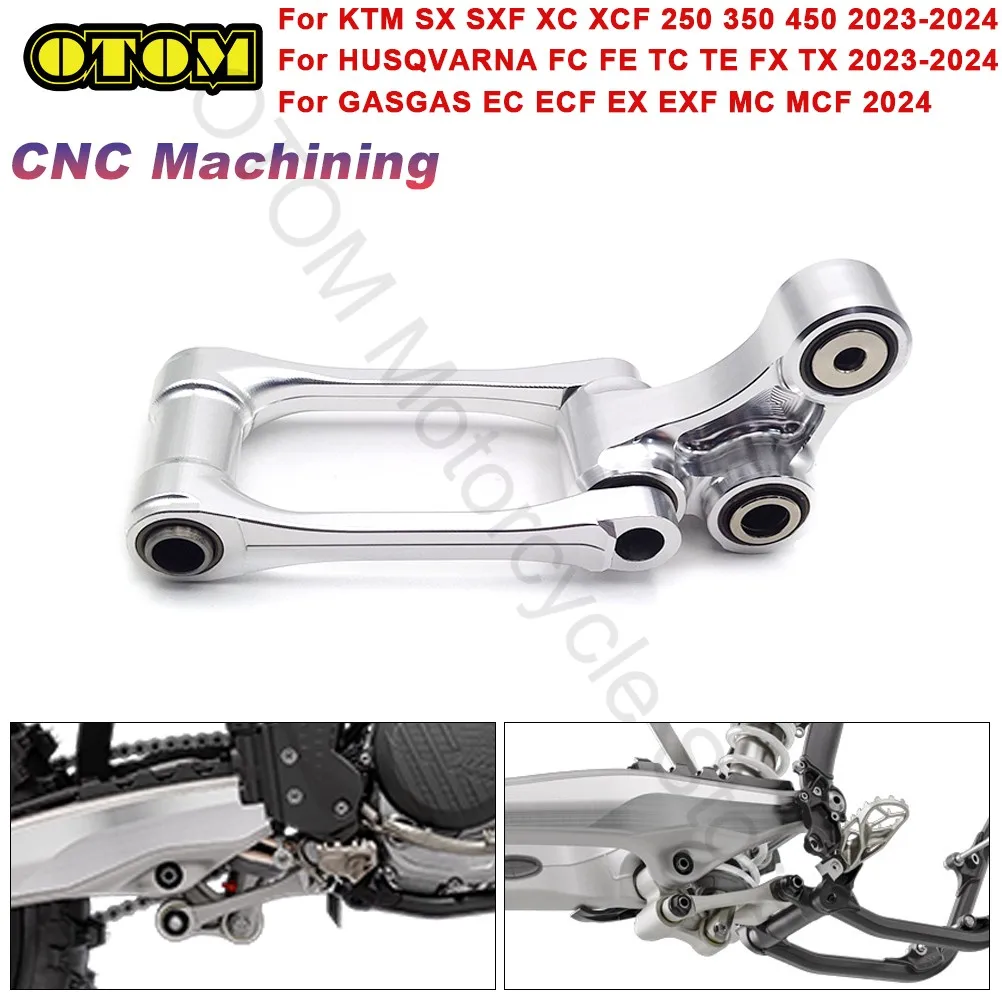 

For KTM HUSQVARNA GASGAS Motorcycle Linkage ARM Triangle Lever Rear Shock Pull Rod Suspension CNC SX SXF XC XCF FC FE 2023-2024