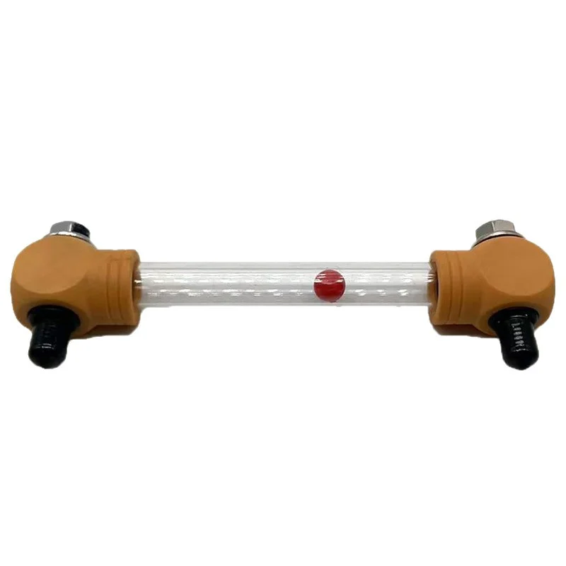 Mechanical Oil Level Gauge Yellow Hydraulic Dipstick for Generator Diesel Engine Fuel Oil Tank Measurement Controller