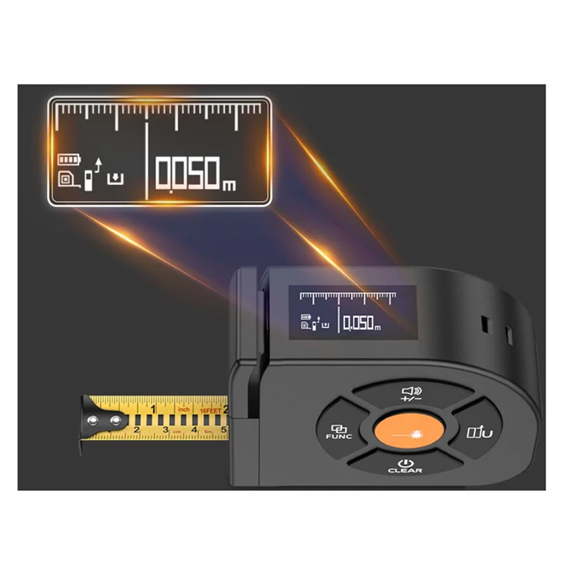 

HHO-Measure Ruler Backlight Distance Meter Professional High Precision Industrial Grade