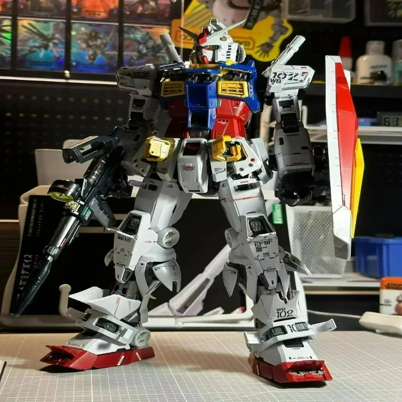 Daban 1/60 Pgu Pg 2.0 Rx-78-2 Kit de Montaje de Alta Precisión, Figura de Acción, Muñeco Coleccionable, Juguete, Regalo Navideño