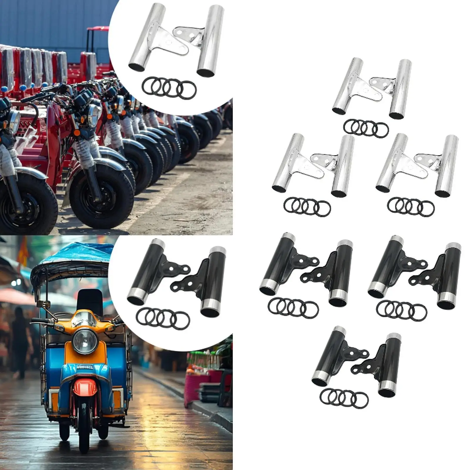 

Motorcycle Headlight Bracket Support Repairing Equipment Component Headlamp Stand Easy to Install Motorbike Accessories Replaces