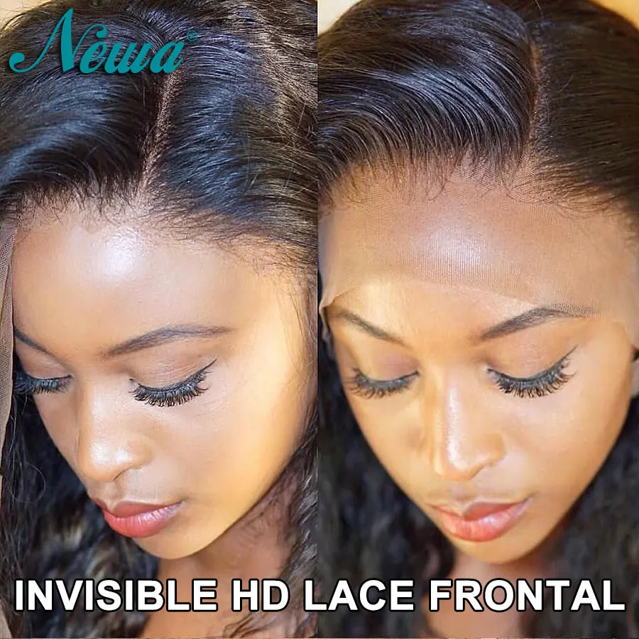 

Волосы Newa Skinlike Real HD Кружева 13x6/13x4 Человеческие волосы HD Кружева Фронтальная только Бразильские необработанные волосы 5x5/6x6 HD Кружевная застежка Маленькие узлы