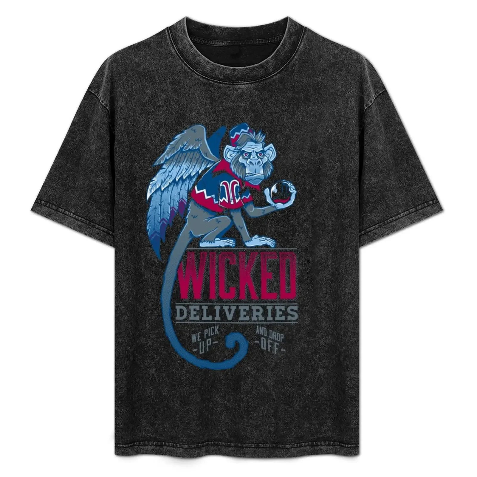 

Wicked Deliveries T-Shirt cotton man t-shirts customs design your own blanks for a boy mens graphic t-shirts hip hop