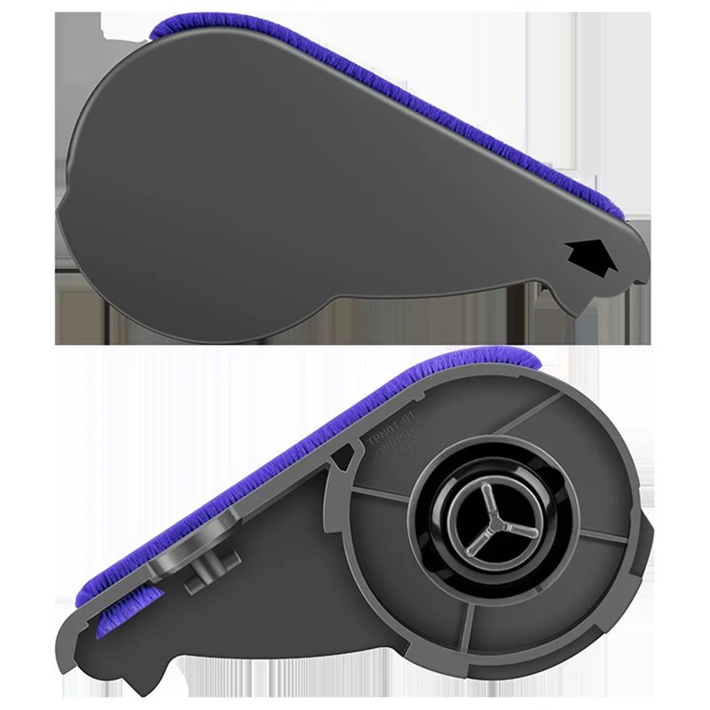 A97G مناسبة لملحقات مكنسة دايسون الكهربائية V6V7V8V10V11 فرشاة مخملية ناعمة رأس شفط غطاء جانبي للرأس