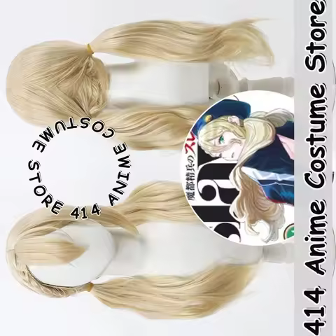 Game &amp; Anime Varvara Cosplay Wig Tokyo Revengers Slave Wavy Simulation Scalp Heat-Resistant Fiber Synthetic Hair