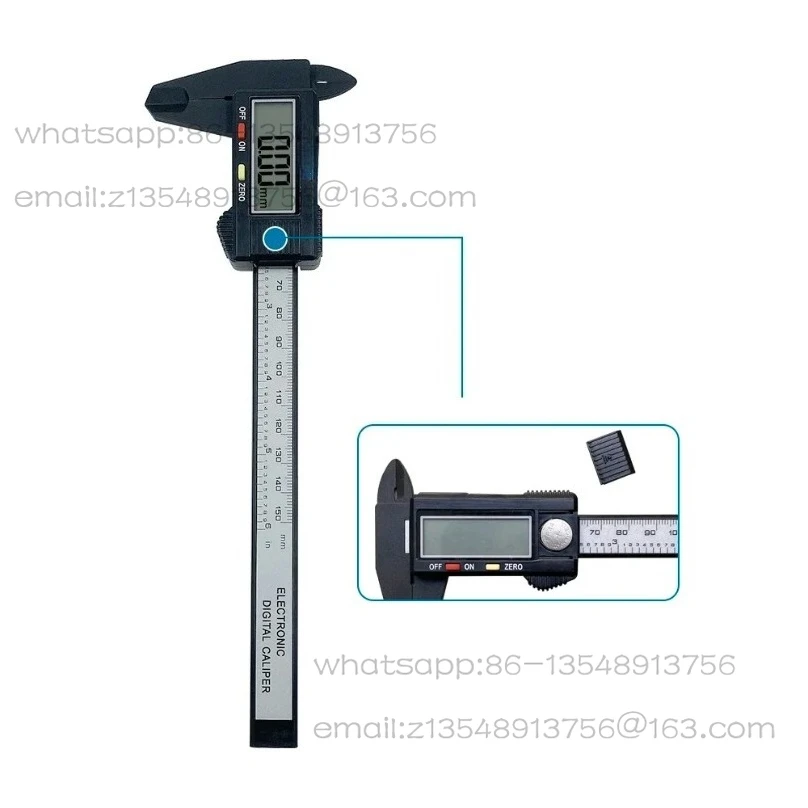 

Электронный цифровой штангенциркуль 0-150 мм, высокопрочный пластиковый штангенциркуль, специальная акция