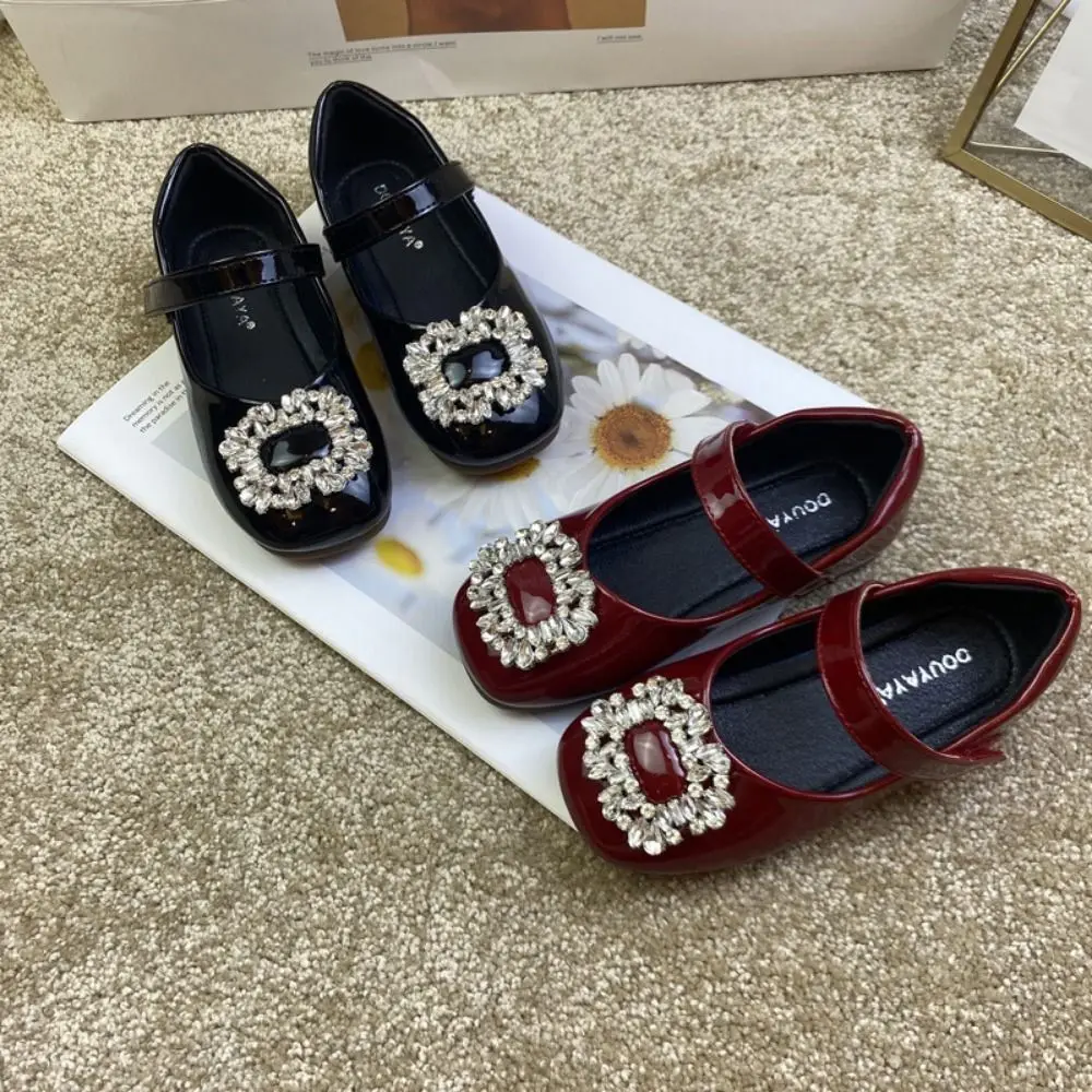 PU Kinder Lederschuhe Mary Jane Schuh Weiche Sohlen Kinderschuhe Leichte Slip-on Stil Mädchen Prinzessin Schuh Sommersaison