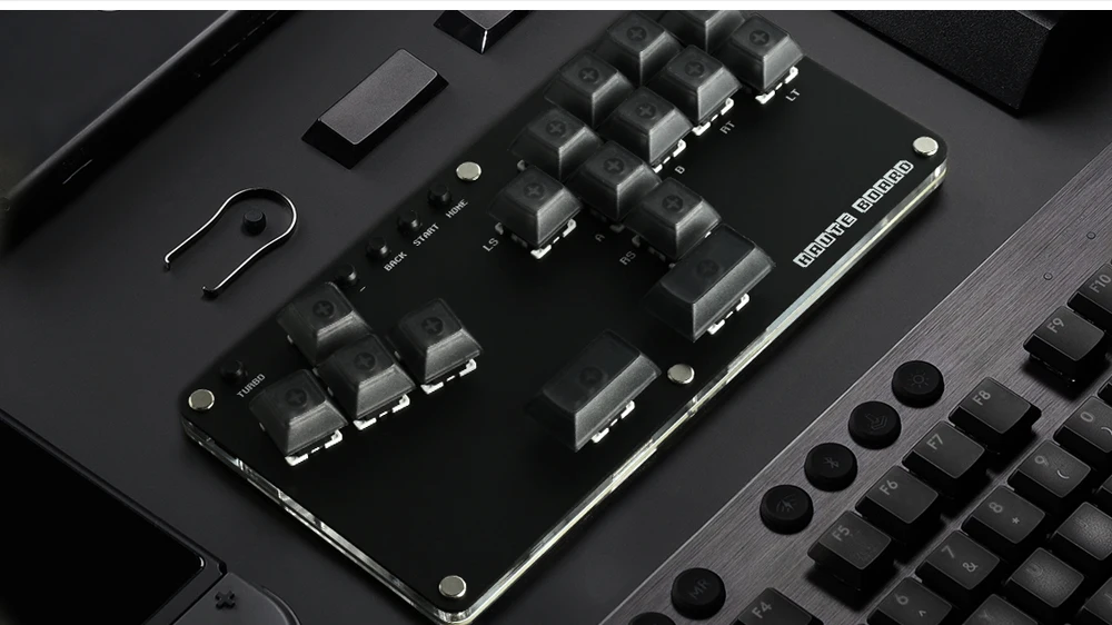 Haute42 Fightstick Hitbox Leverless Controller Mini Stickless Arcade Stick For PC /Ps3/ Ps4 /Switch Arcade Hitbox Controller
