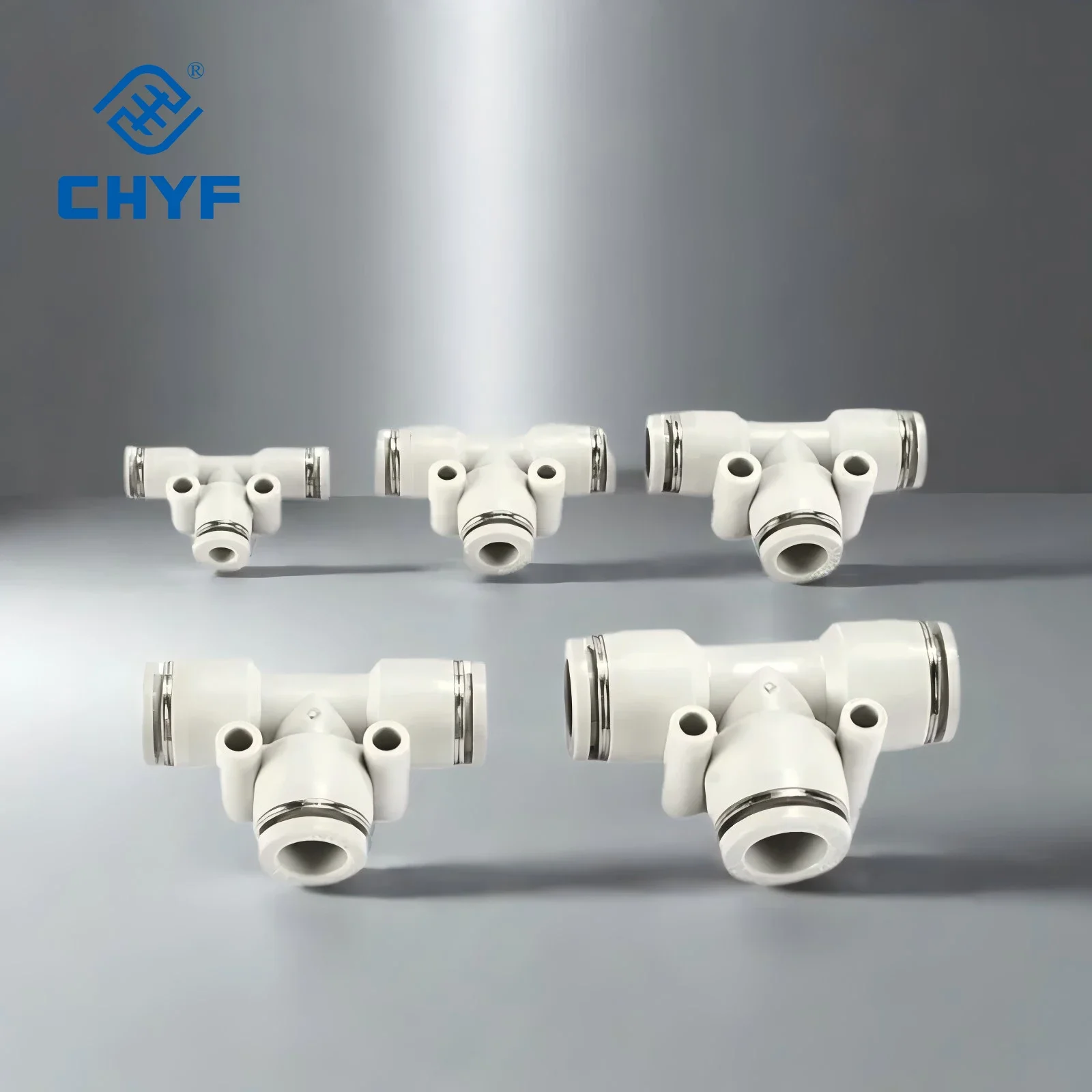 Airtac PE Series White Plastic Pneumatic Fitting Quick Connect Fitting PE4-6-8-10-12