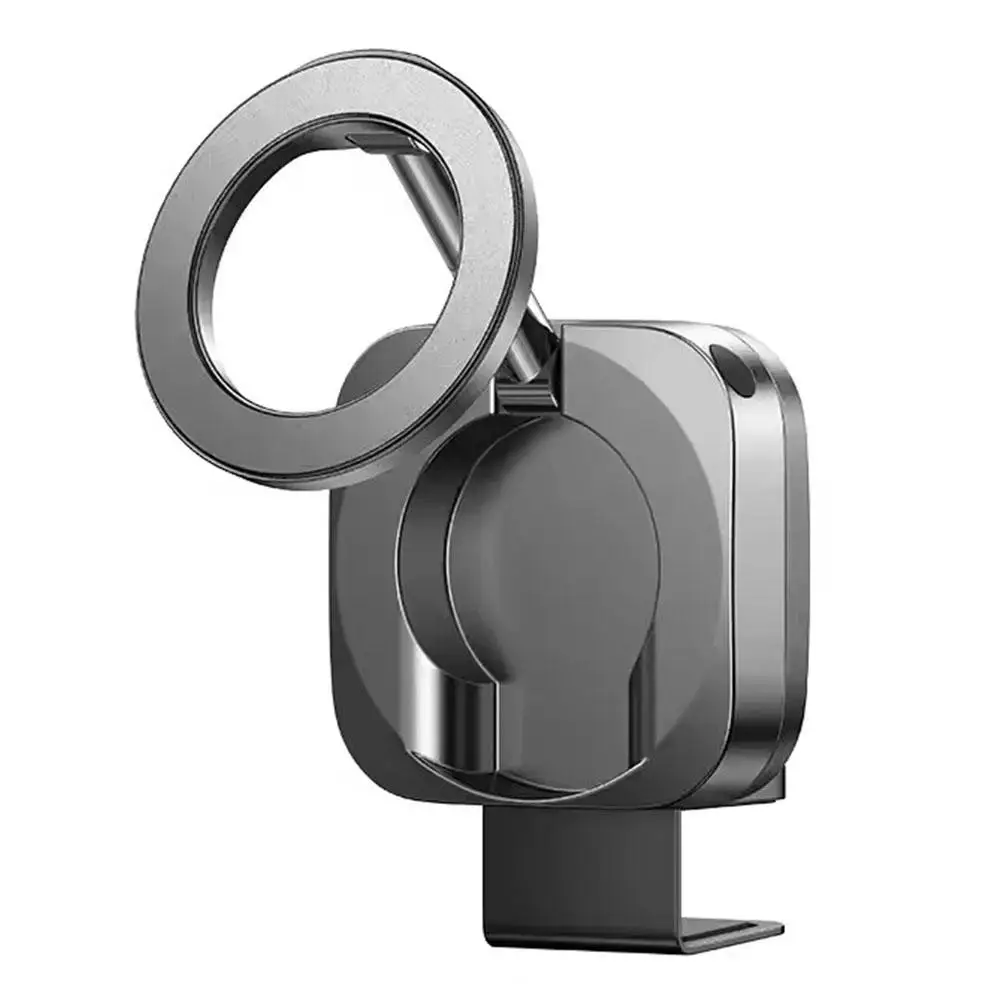 Universeller magnetischer Vakuum-Adsorptions-Handyhalter, 360° drehbar, faltbarer Handyständer für Auto, Flugzeug, Schreibtisch, für iPhone 15 16 Pro