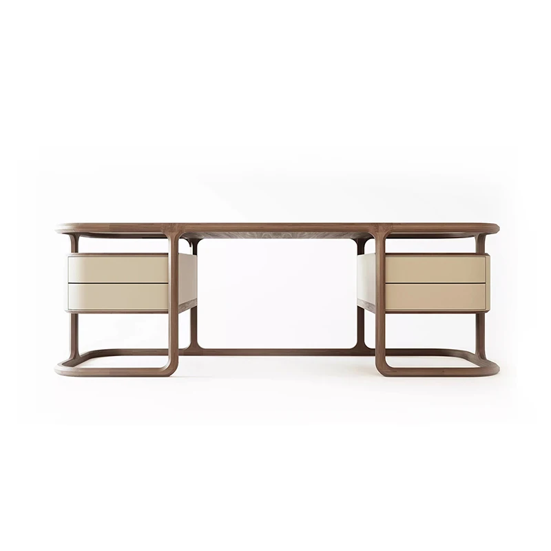 

Light luxury desk Modern simple home desk Italian minimalist high-end writing Computer desk